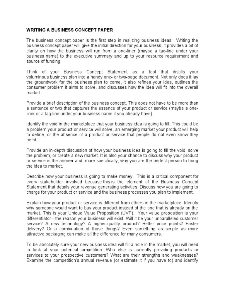 😍 How to make a concept paper. How to Write a Concept Paper 15 Steps