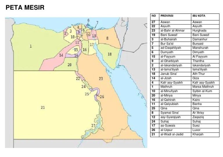 Peta Mesir PDF | PDF
