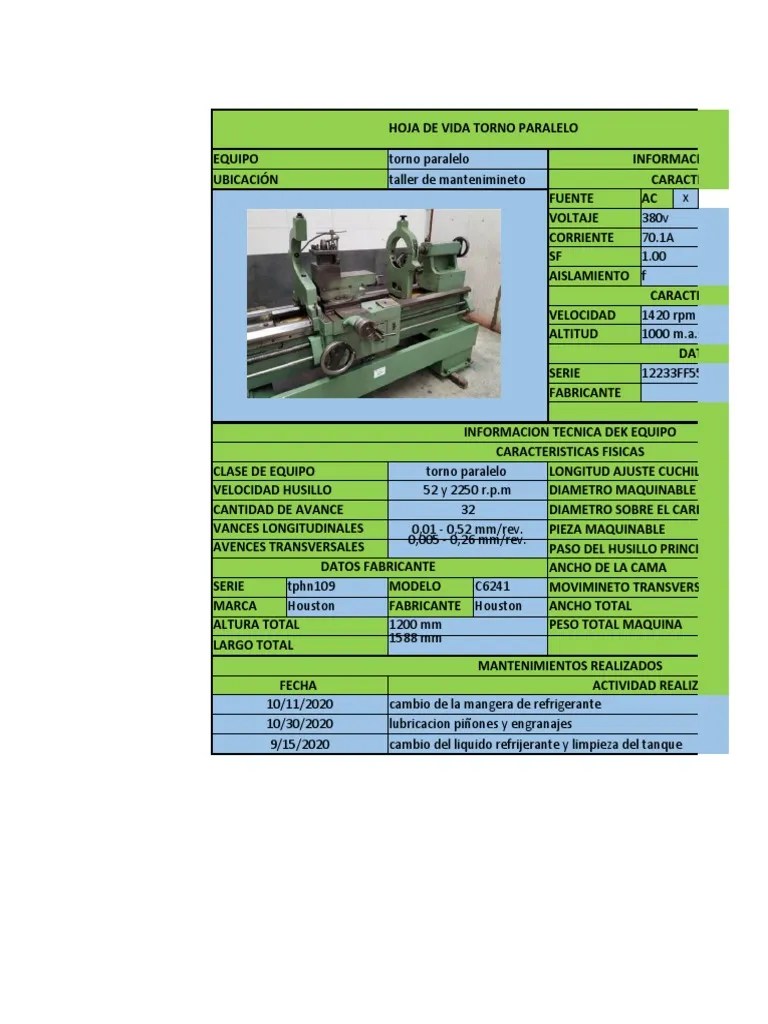 Torno Paralelo | PDF | Naturaleza