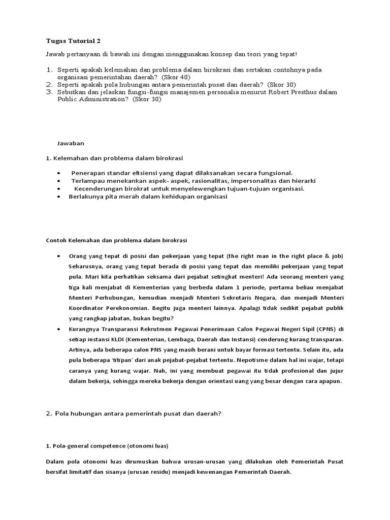 Tugas Tutorial 2 PIAN 20192 | PDF