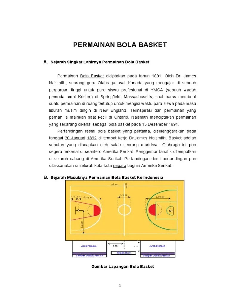 Resume Bola Basket | PDF