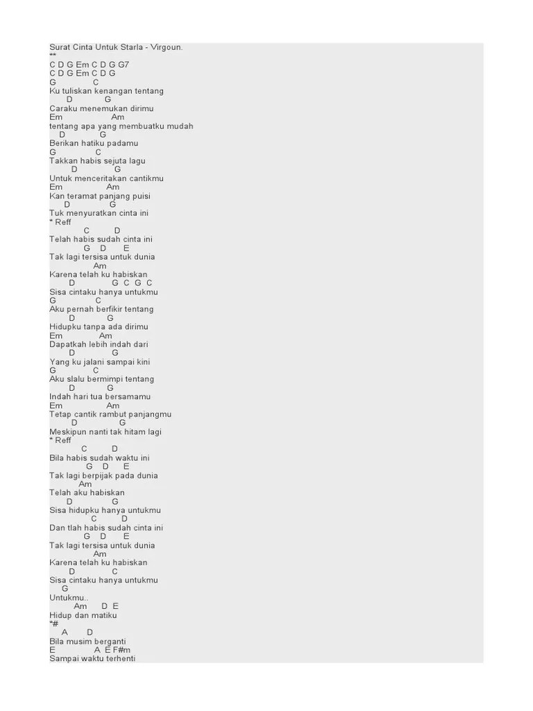 Surat Cinta Untuk Starla | PDF