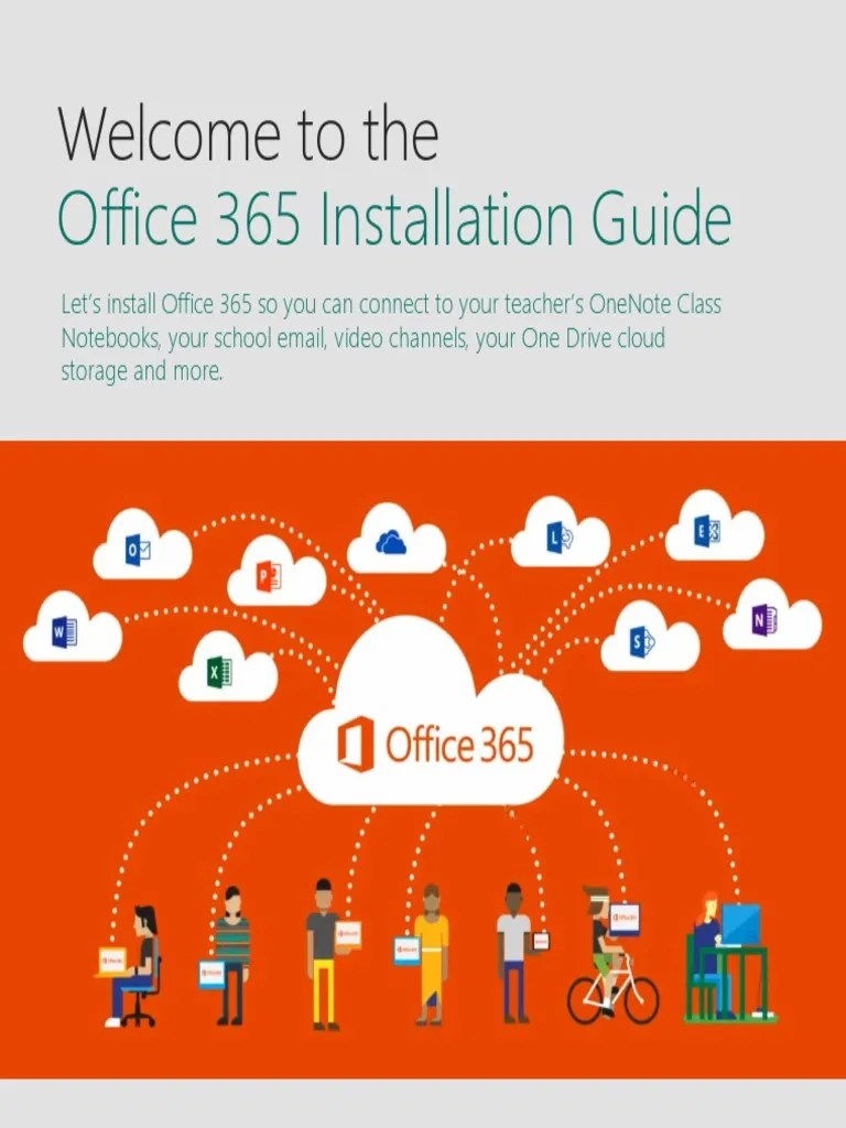 Install Office 365 Students PDF PDF Office 365 Proprietary Software