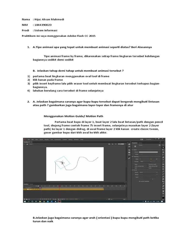 Praktikum Hijaz Ahsan Mahmudi 1844390023 | PDF