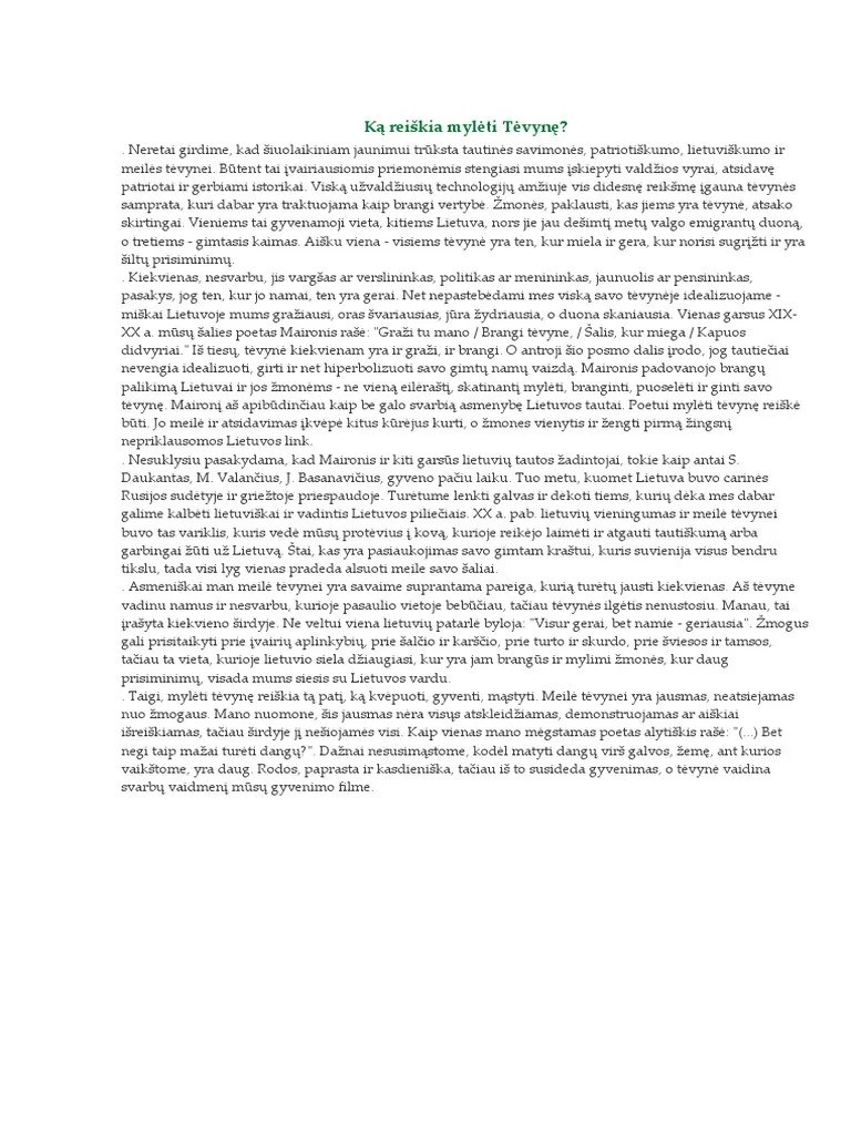 Ka Reiskia Myleti Tevyne PDF