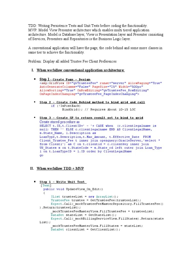 TDD Vs Conventional PDF Unit Testing Software Engineering