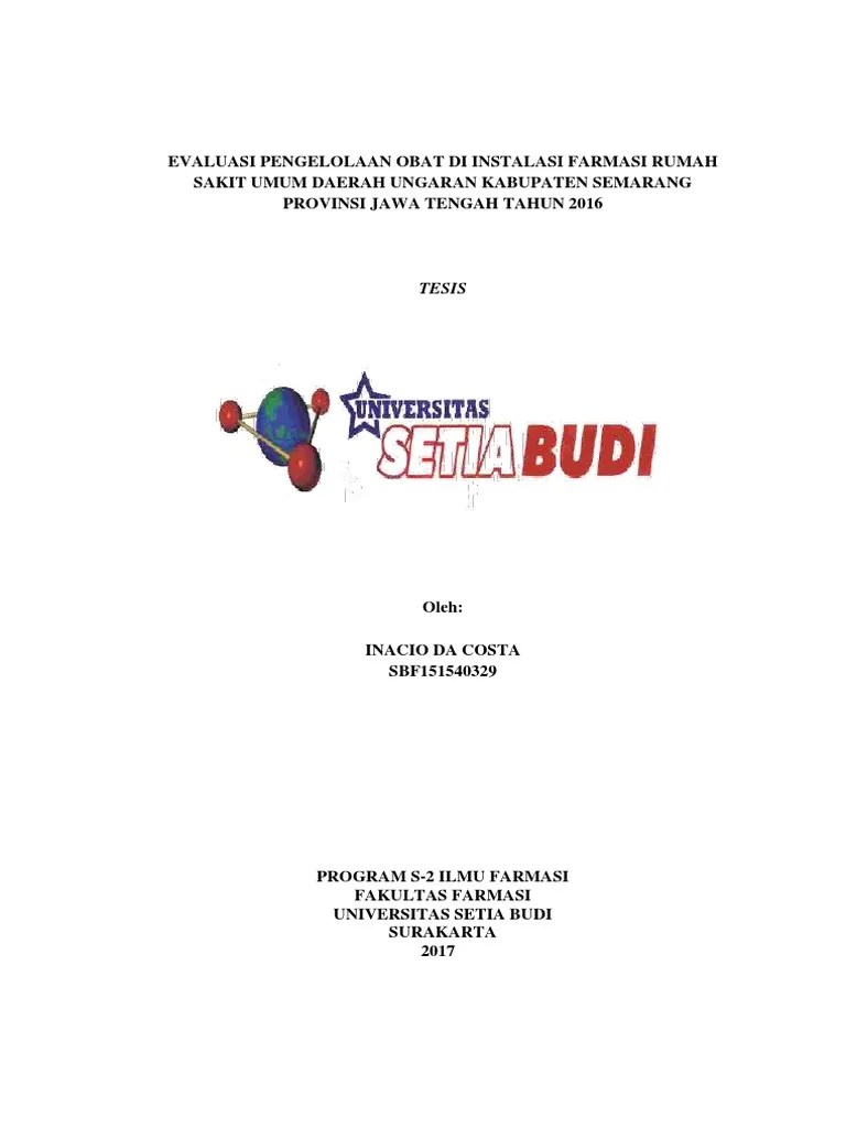 Evaluasi Pengelolaan Obat (Farmasi Klinis3) PDF