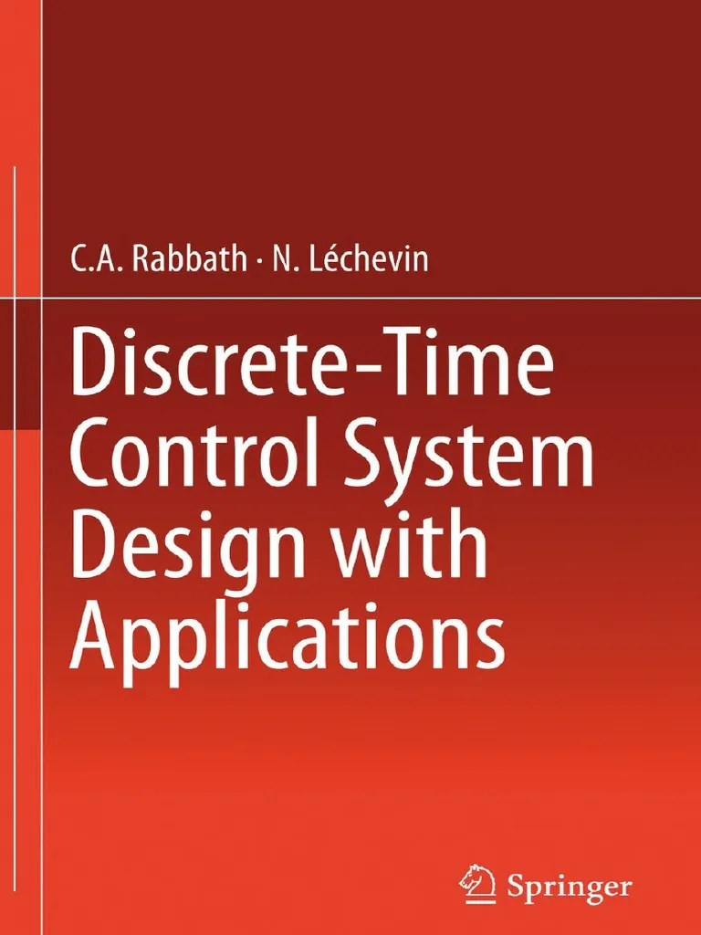 DiscreteTime Control System Design With Applications (PDFDrive) PDF