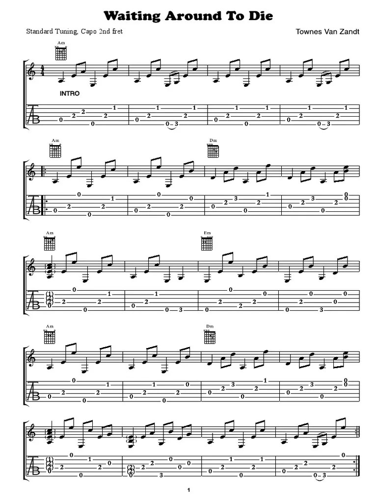 Waiting Around To Die PDF