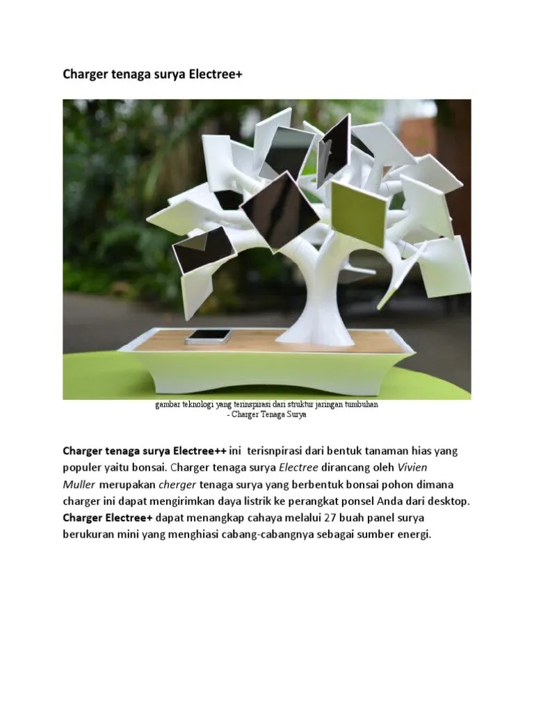 Teknologi Yg Terinspirasi Dari Struktur Tumbuhan Yg Digunakan DLM Kehidupan  Sehari-Hari | PDF