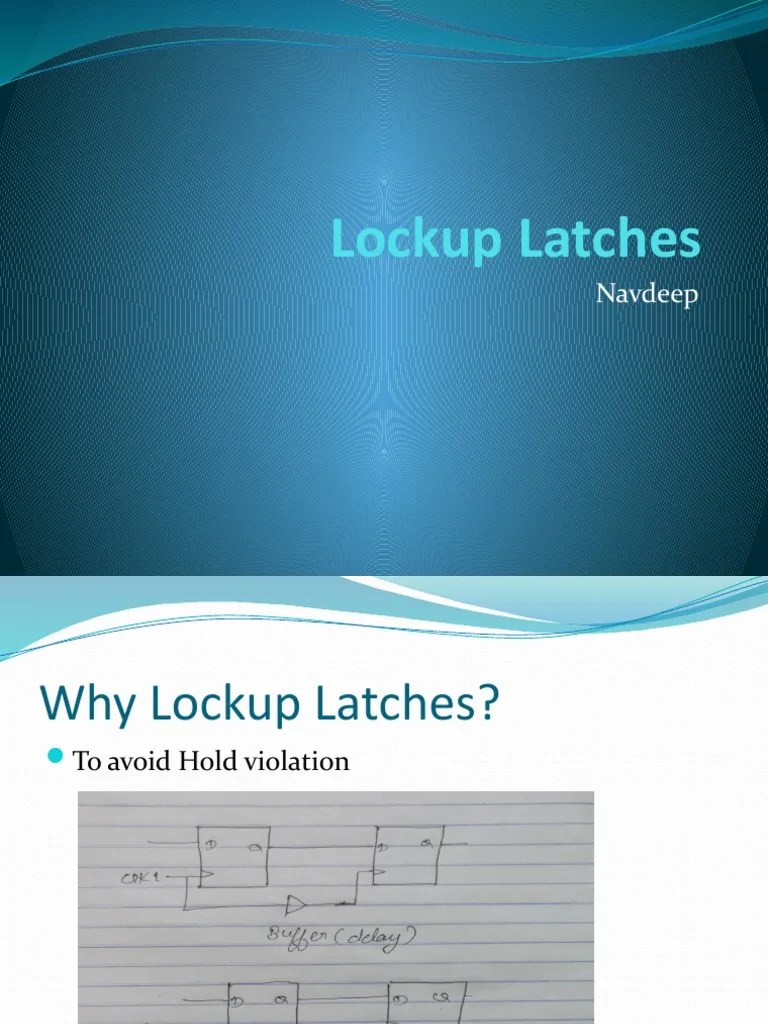 Lockup Latche PDF