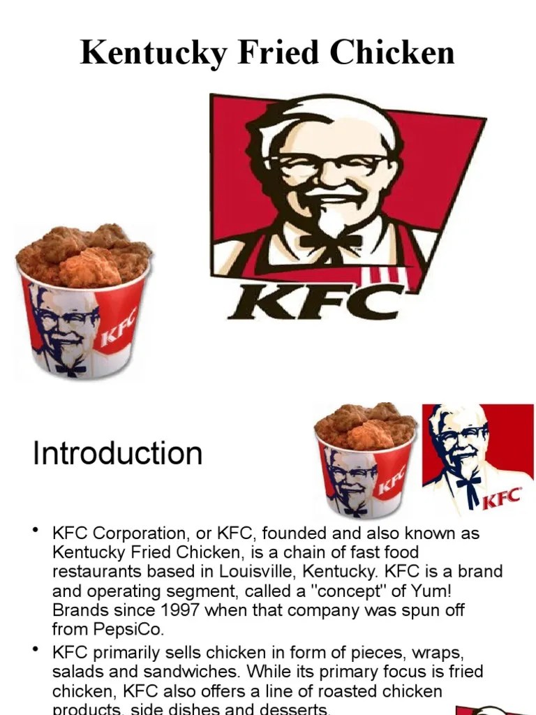 Kentucky Fried Chicken Download Free PDF Market Segmentation Fast