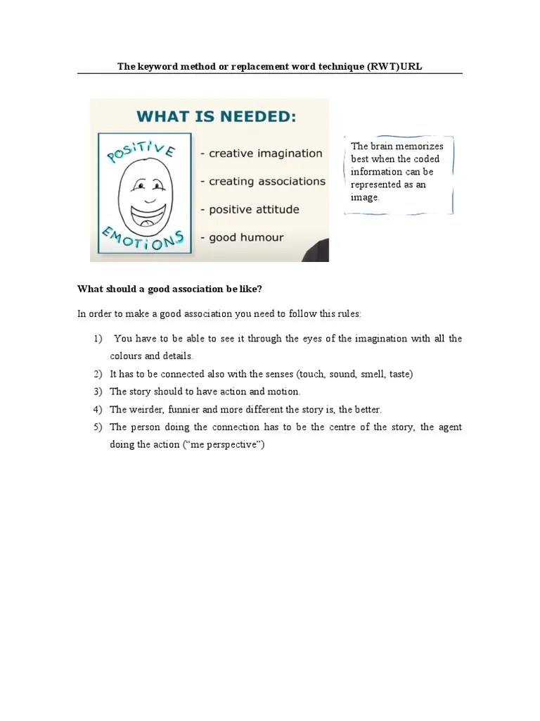 The Keyword Method PDF