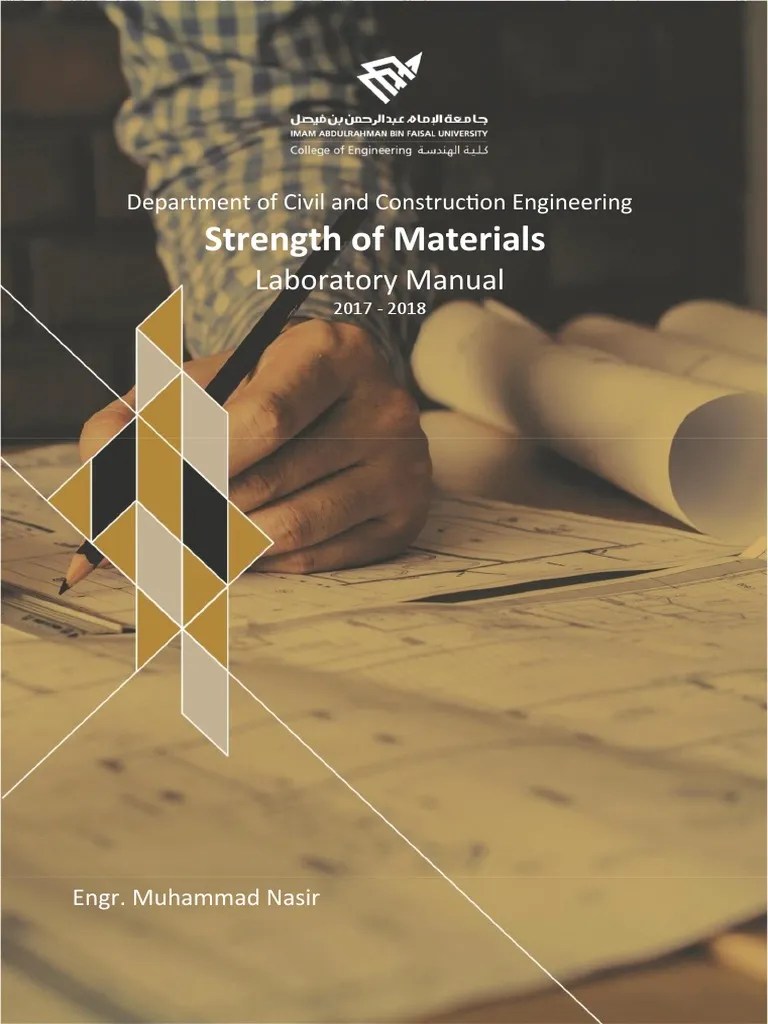 Strength of Materials Laboratory Manual PDF Deformation (Engineering) Fracture