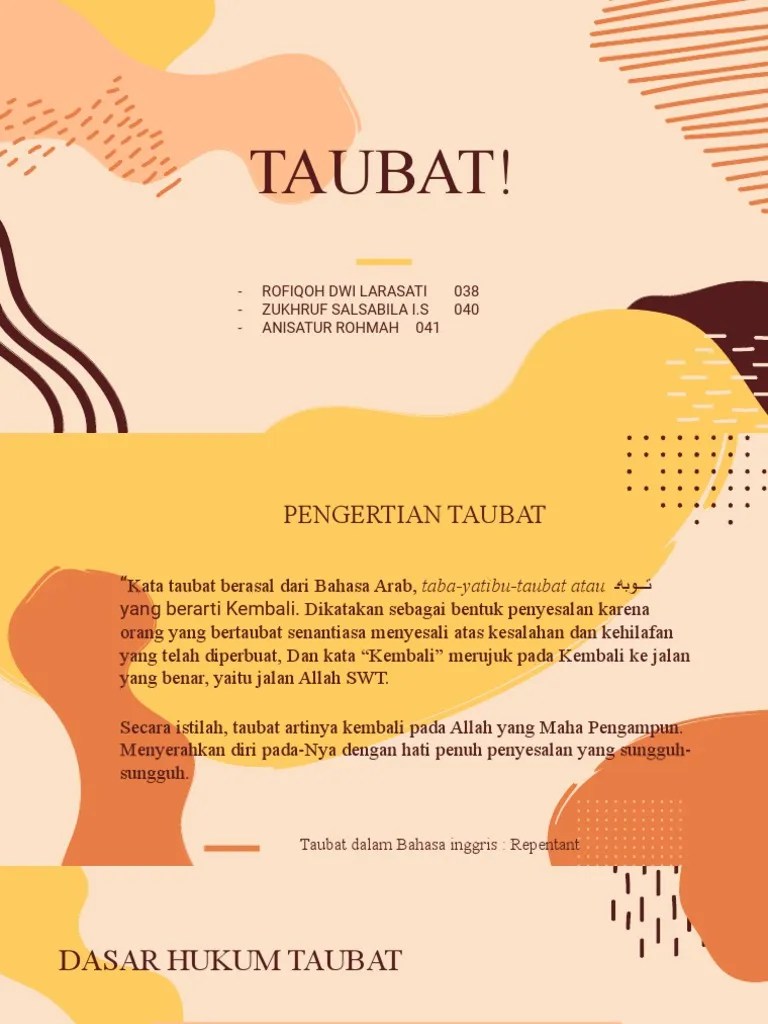 TAUBAT | PDF