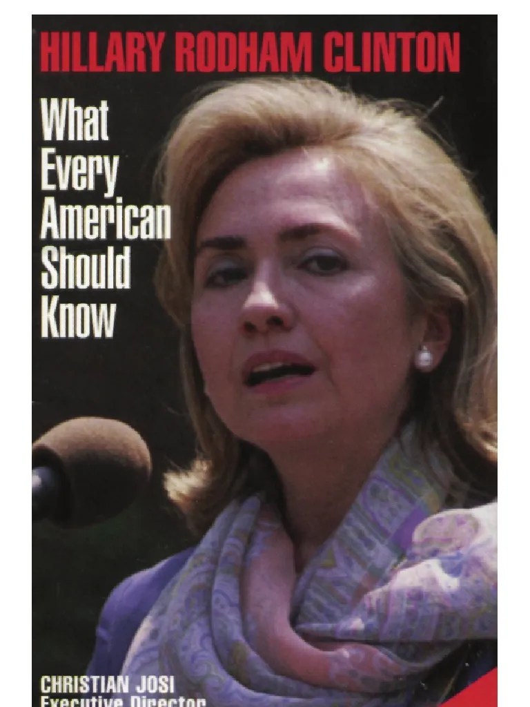 Josi Hillary Rodham Clinton What Every American Should Know (2000(04)