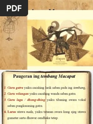 Materi Tembang Macapat | PDF