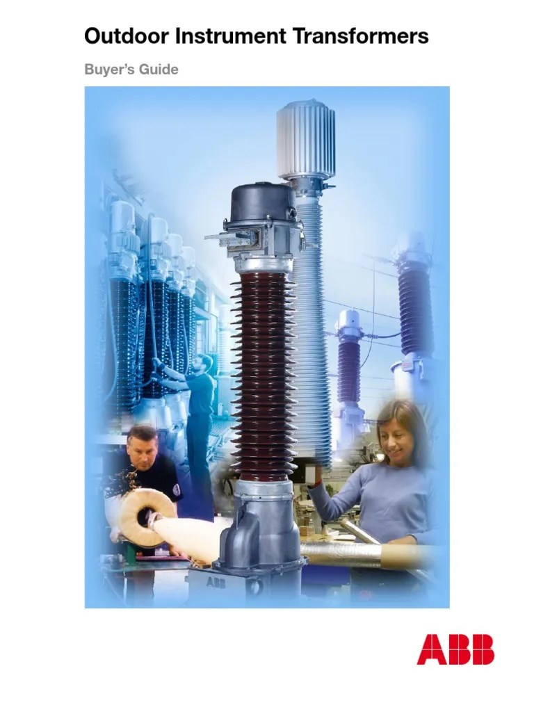 ABB_Outdoor_Instrument_Transformers Transformer Capacitor