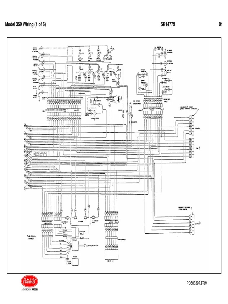 Peterbilt 359 Schematics Wiring Diagram PDF PDF
