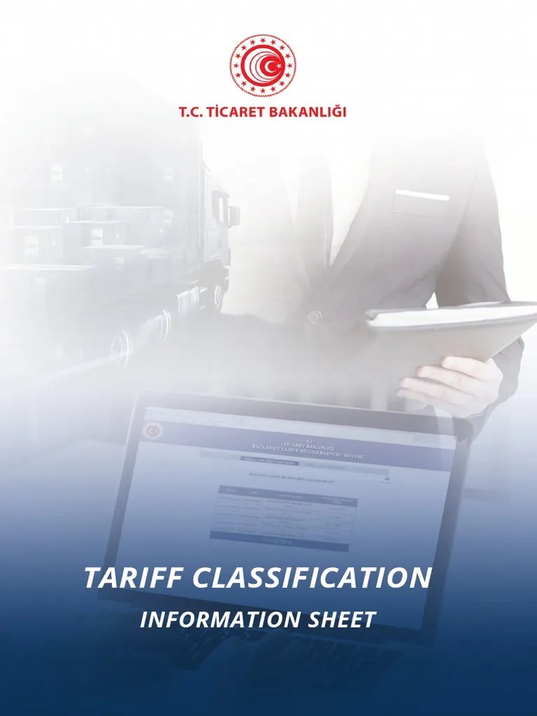 Tariff Classification Information Sheet PDF Tariff Trade