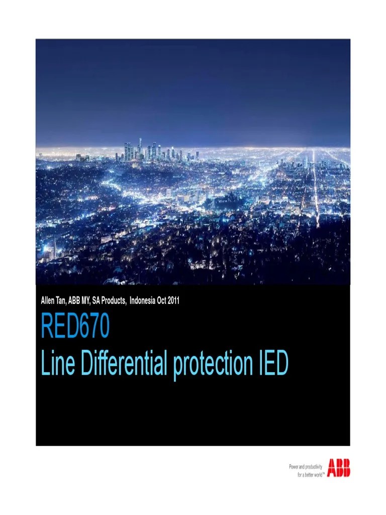 04 Indonesia RED670 Line Differential Protection PDF PDF