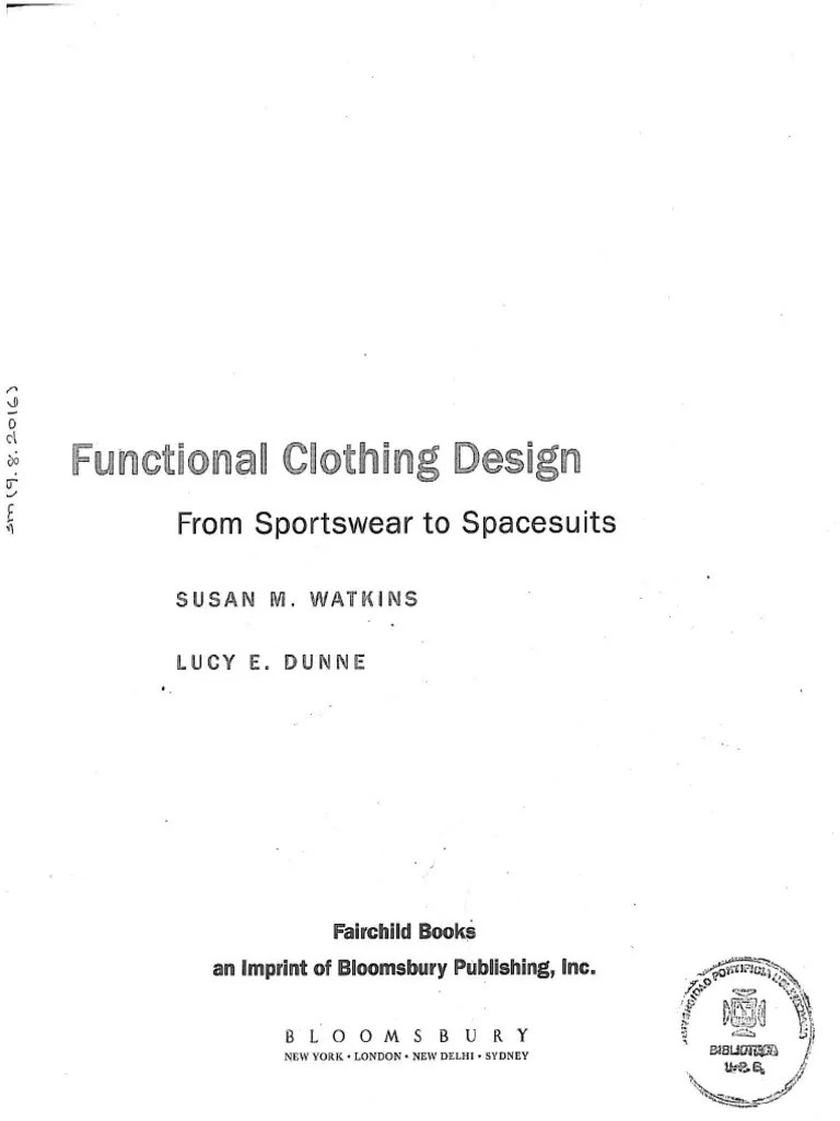 Functional Clothing Design PDF