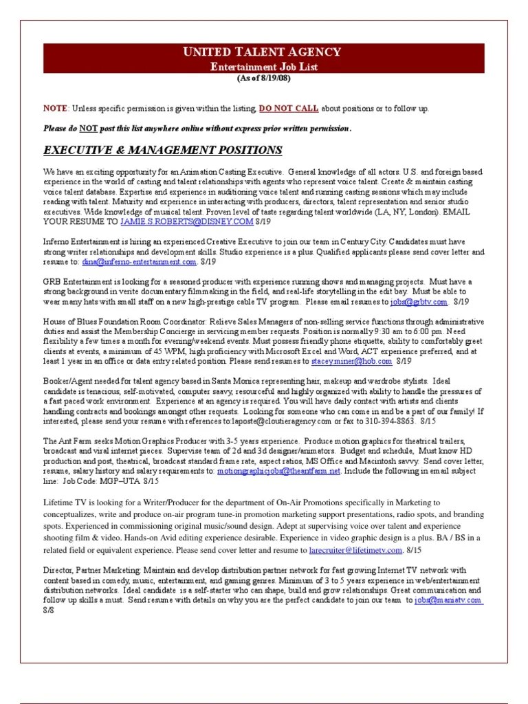 UTA Job List 081908 Question Integrity