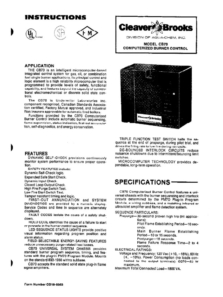 Manual Cleaver Brooks PDF