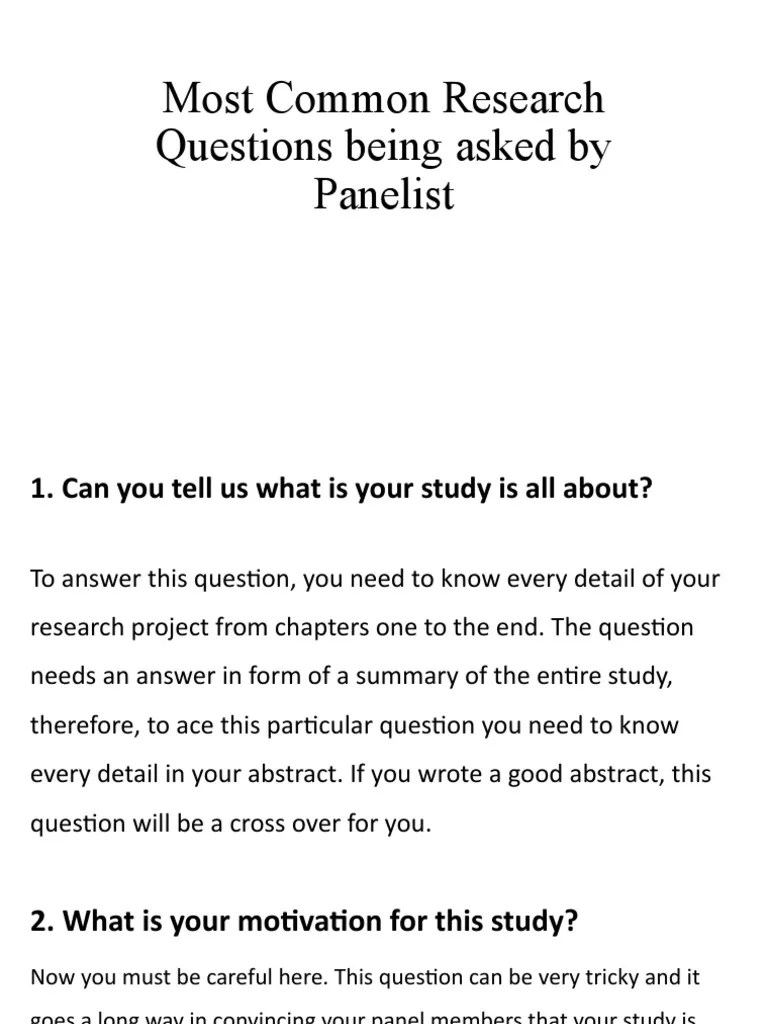 Whats a good research question. What is a Good Research Question. 2022