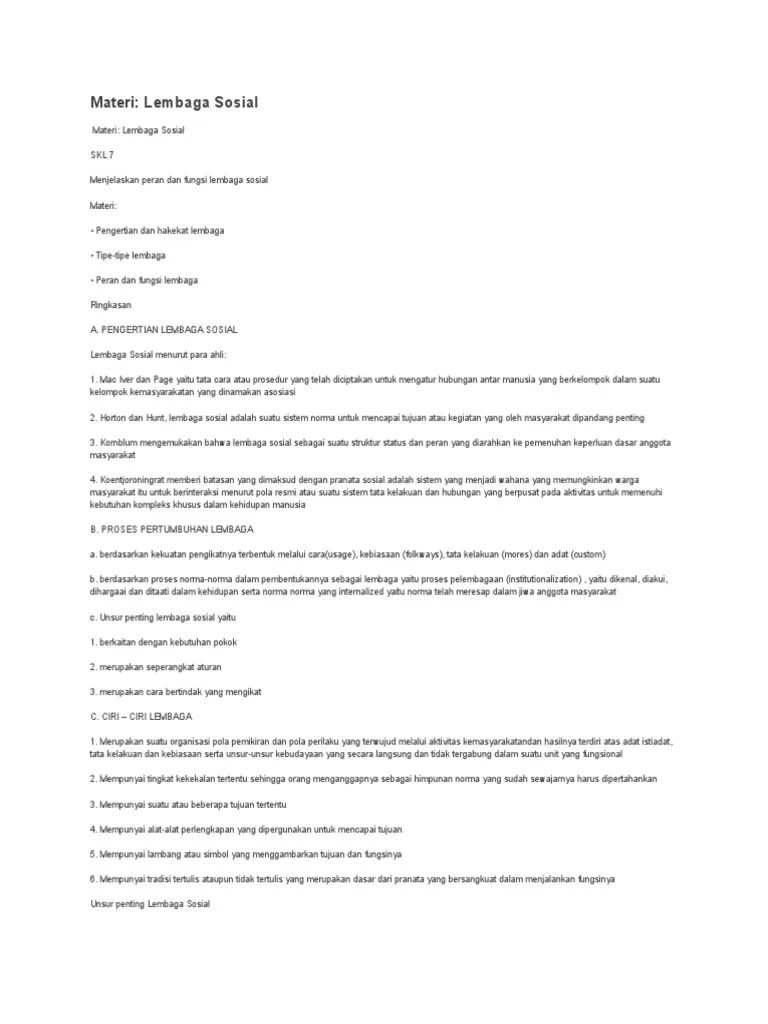 Lembaga Sosial 3 PDF