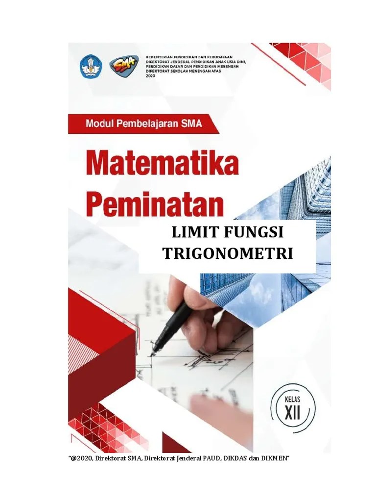 Modul Matematika-Peminatan XII KD-3.1 | PDF