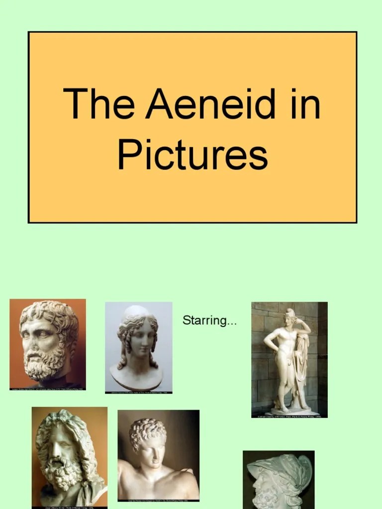 The Aeneid in Pictures PDF Aeneas Aeneid