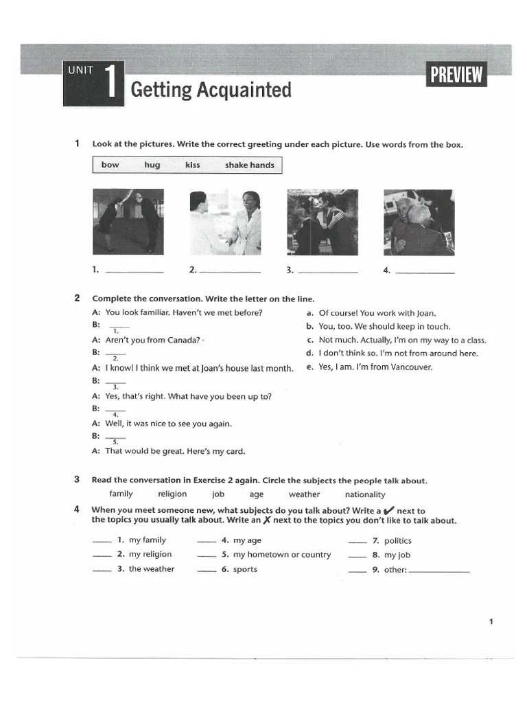 Workbook Top Notch 2 Third Edition PDF