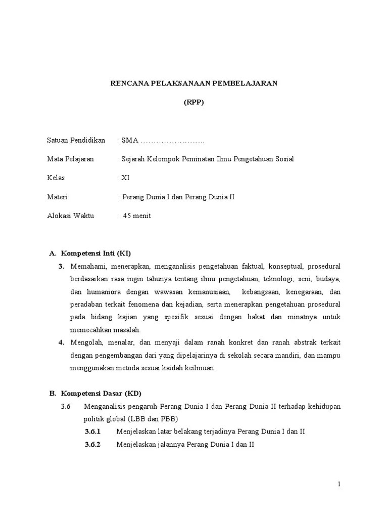Bab 6 Perang Dunia 1 Dan 2 | PDF