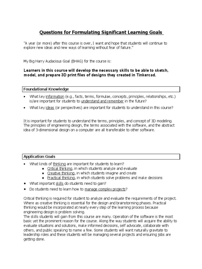 Supporting Worksheet 2 | PDF | Critical Thinking | Design