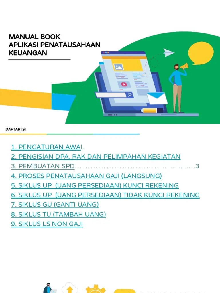 Manual Book SIPD Penatausahaan Pembuatan SPD PDF