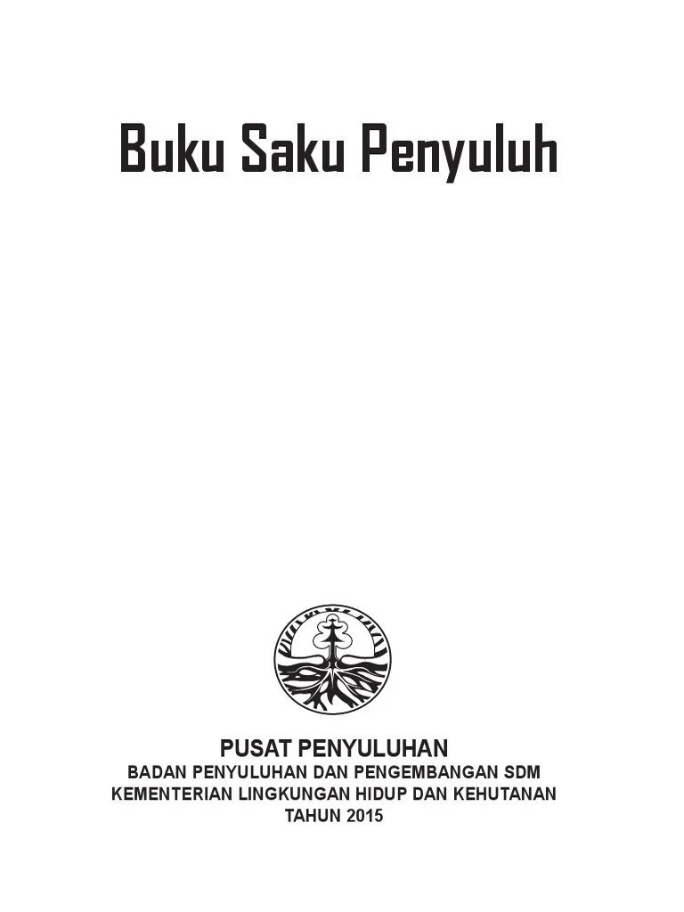 Buku Saku Penyuluh Kehutanan 2015 | PDF
