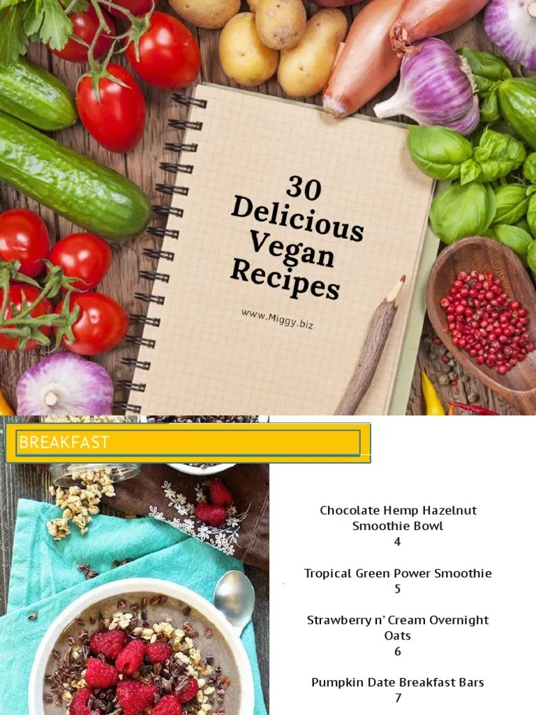 30 Delicious Vegan Recipes PDF Burrito Salad