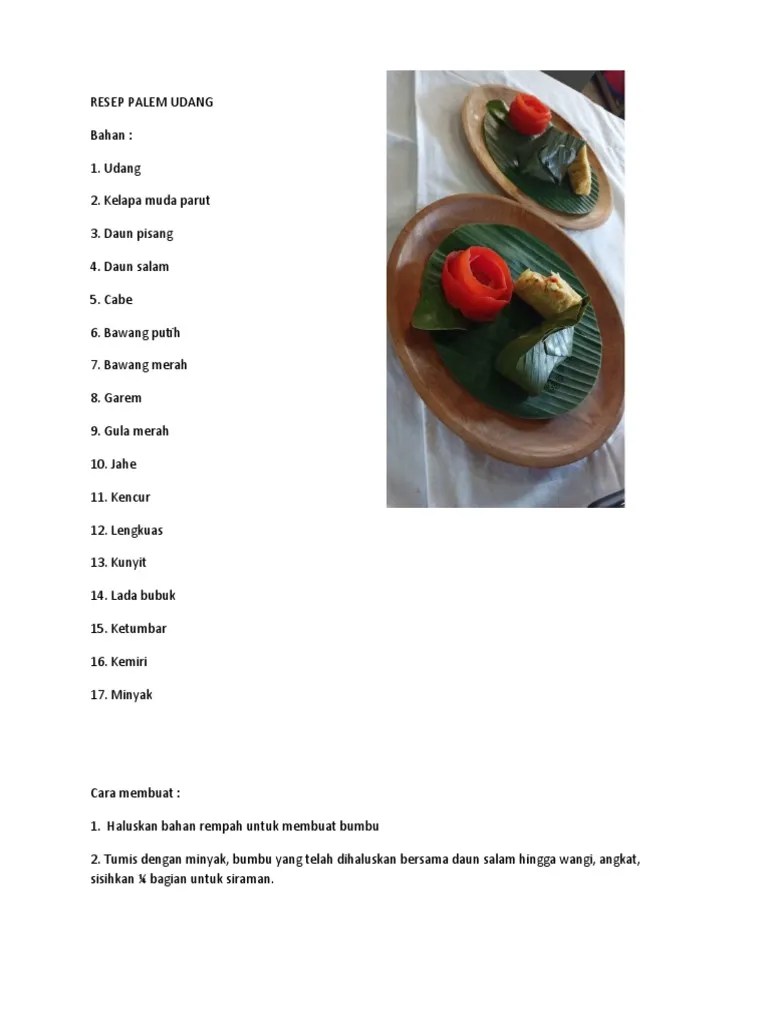 Alat Bahan Cara Membuat Palem Udang | PDF