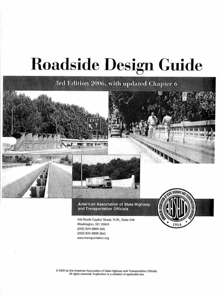 Roadside Design Guide 3rd Edition (2006)