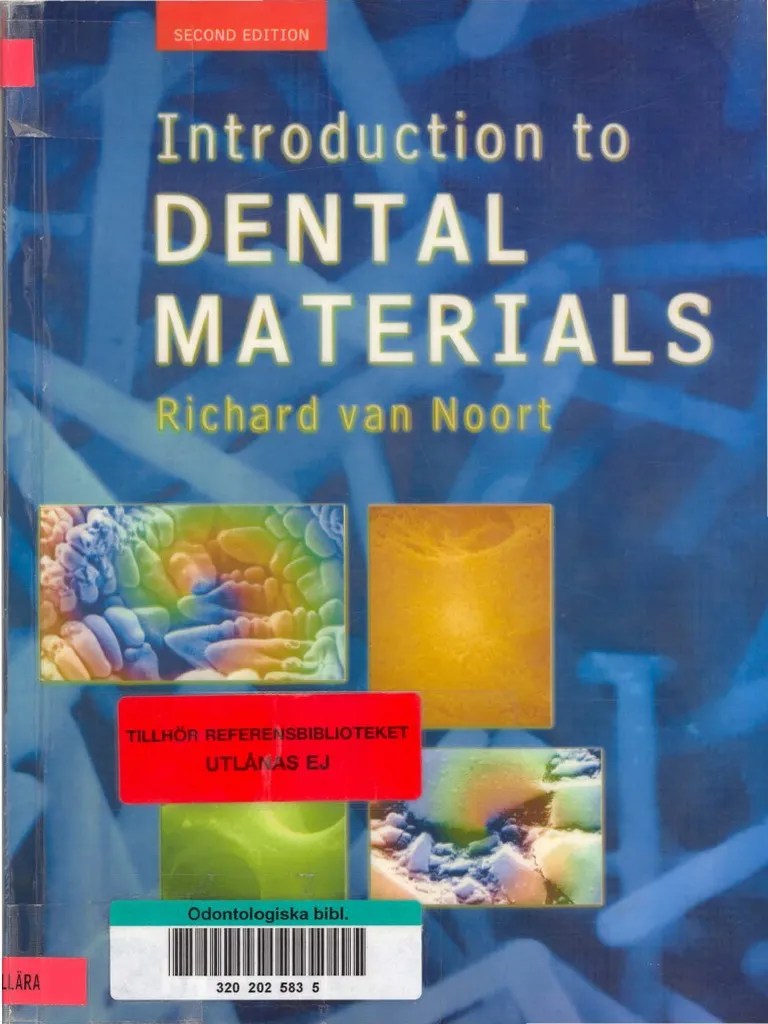 Introduction To Dental Materials Richard Van Noort PDF Adhesion