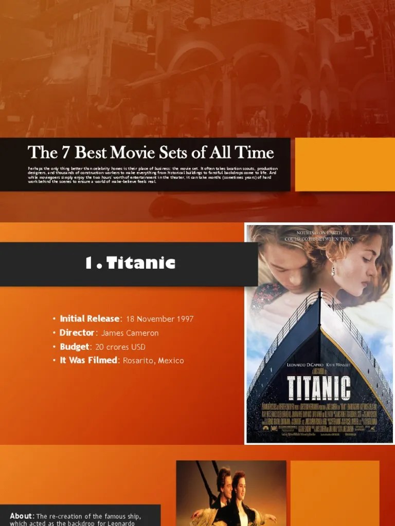 The 7 Best Movie Sets of All Time PDF