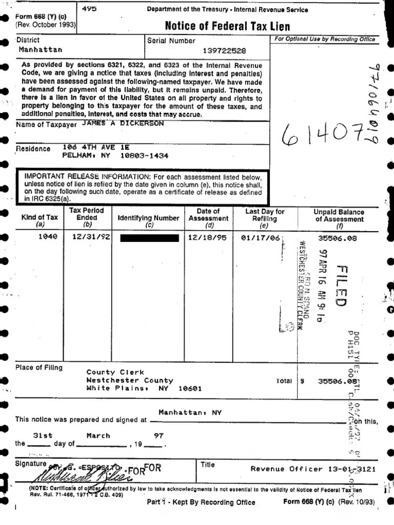 JAMES A DICKERSON BANK FRAUD DOCUMENTS