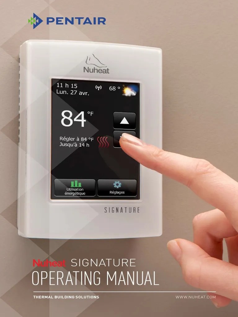 NUHEAT Thermostat-Manual - Signature-English | PDF | Wi Fi | Computer