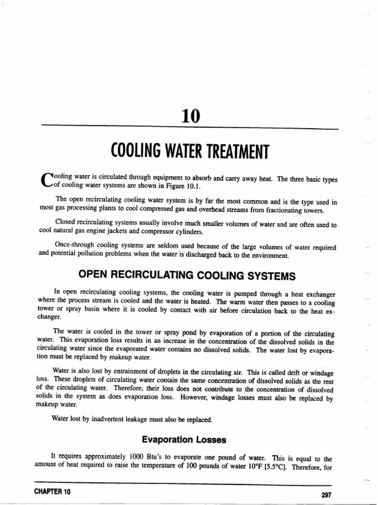 10 AWT Cooling Water Treatment PDF