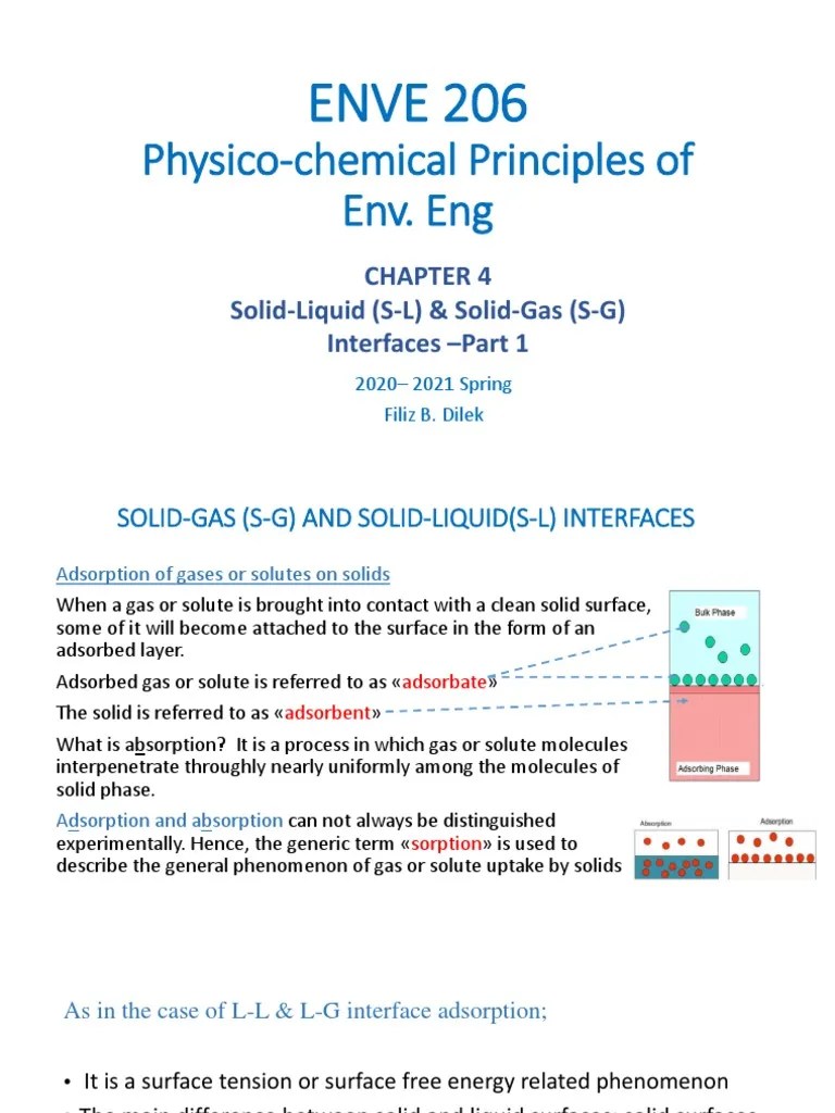 Understanding Adsorption An InDepth Look at SolidGas and Solid