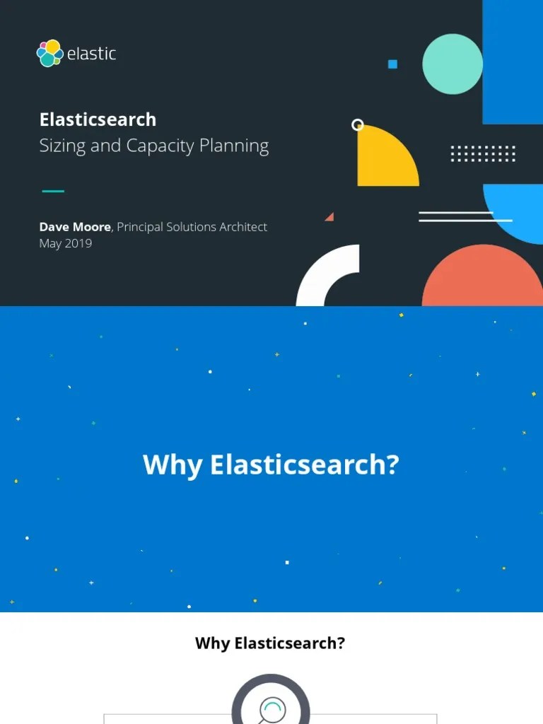 Elasticsearch Sizing and Capacity Planning PDF Search Engine