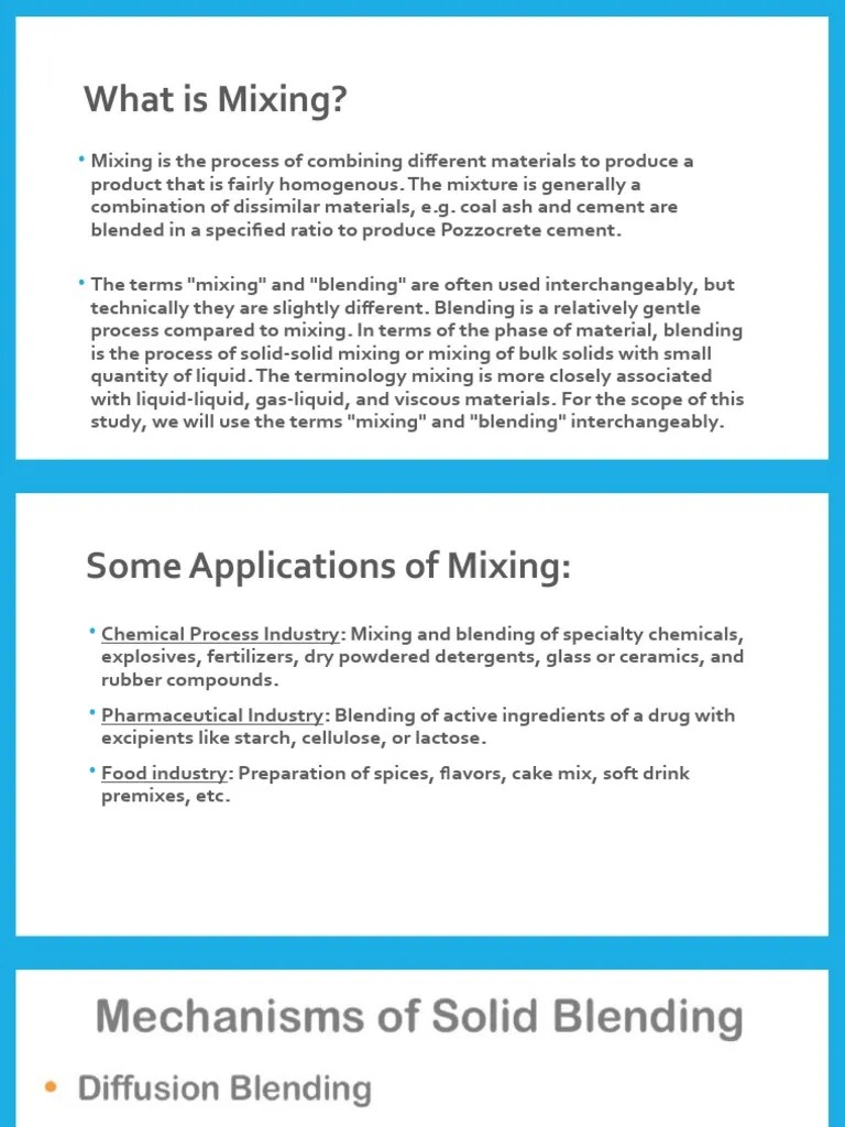 SolidSolid Mixing PDF