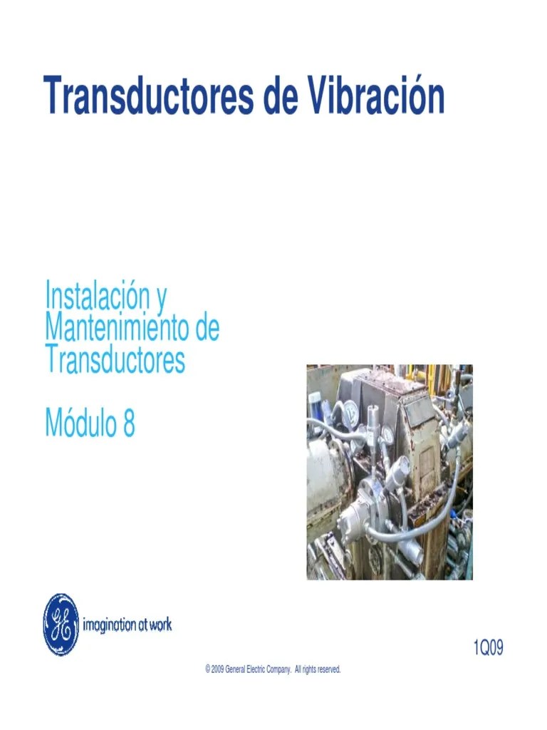 08 Vibration Transducers PDF Acelerómetro Sensor