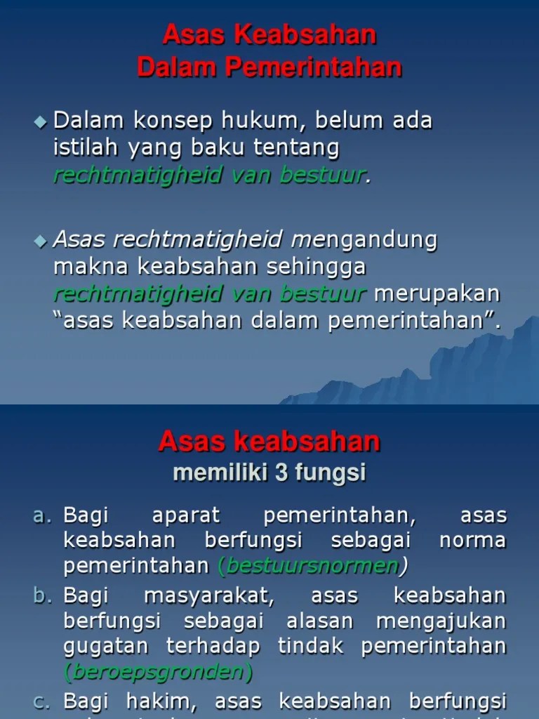 Teori Hukum Pemerintahan | PDF